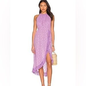 Chic Lavender Backless Dress